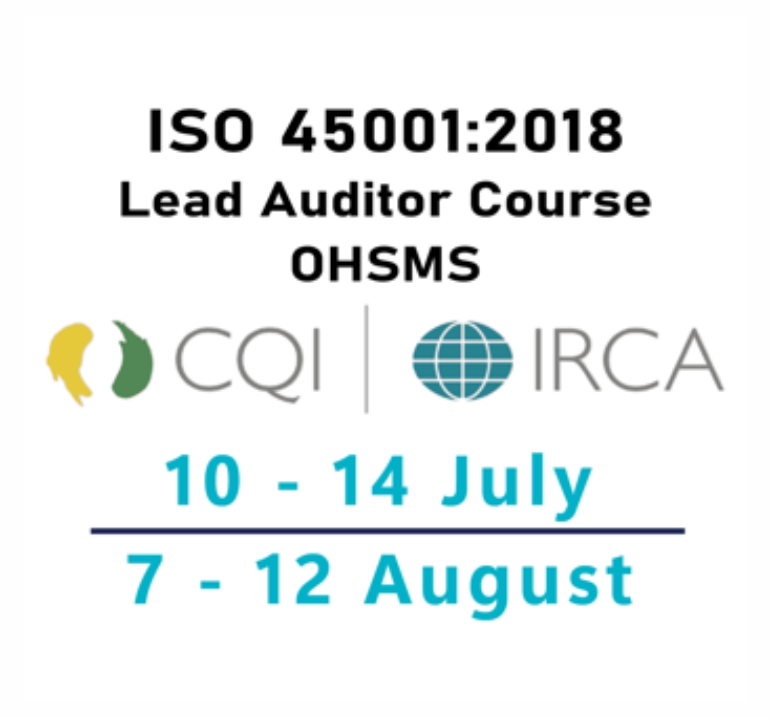 ISO 45001:2018 IRCA-CQI certified Lead Auditor course(OHSMS) - PSB